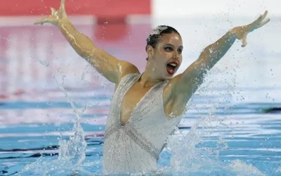 Un bañador con centellas y la magia de Céline Dion: las claves del histórico oro mundial de Iris Tió